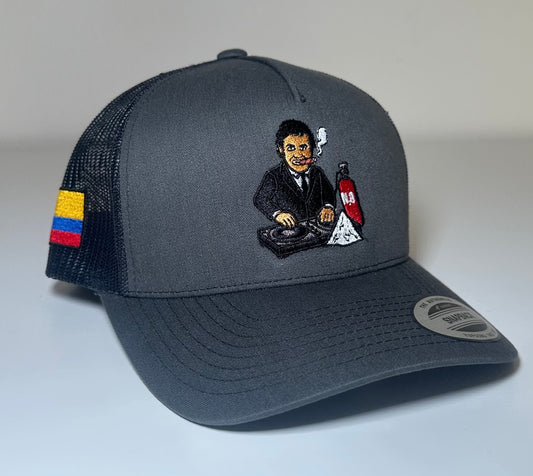 Pablo on set