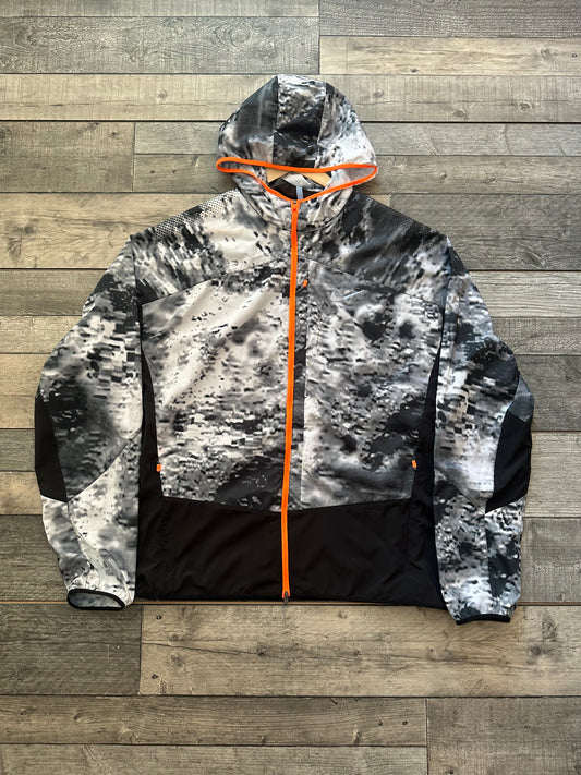 Nike Windrunner Jacket Grey/Orange/Black